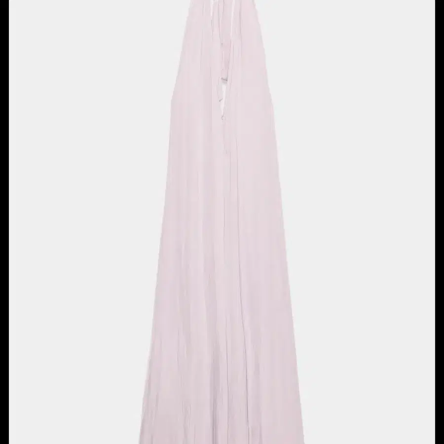 zara 자라 새틴 홀터넥 미디 원피스 XS 4772/386
