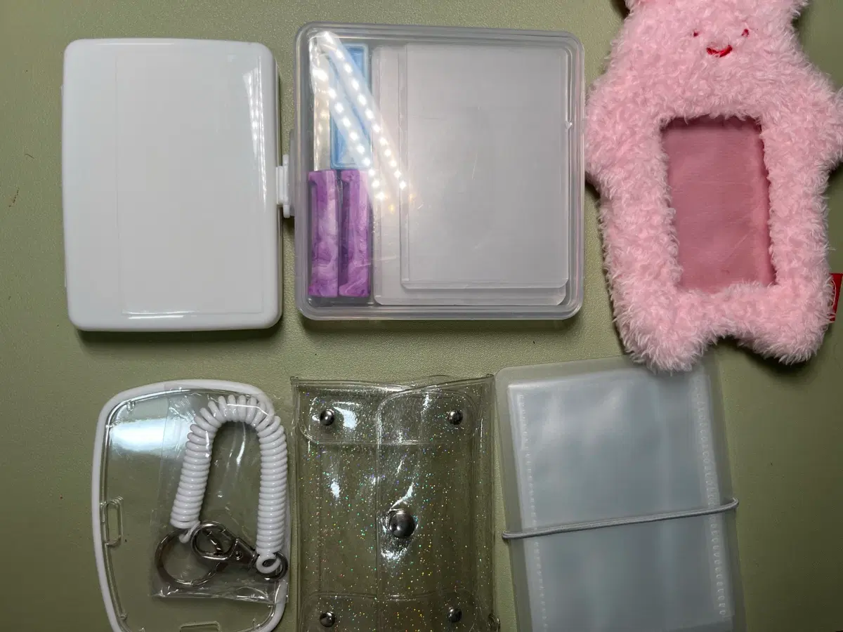 덕질 용품 토끼 포카 홀더 포함