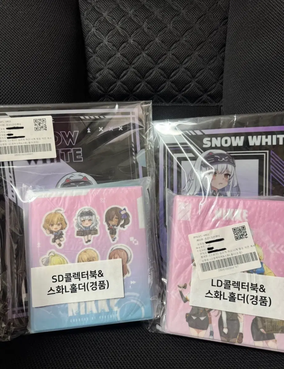 GS25 X 승리의 여신 니케 콜렉터북, L 폴더 스노우 화이트