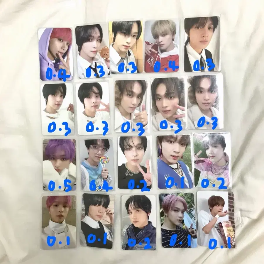 엔시티 드림, 127 포카 증사 판매