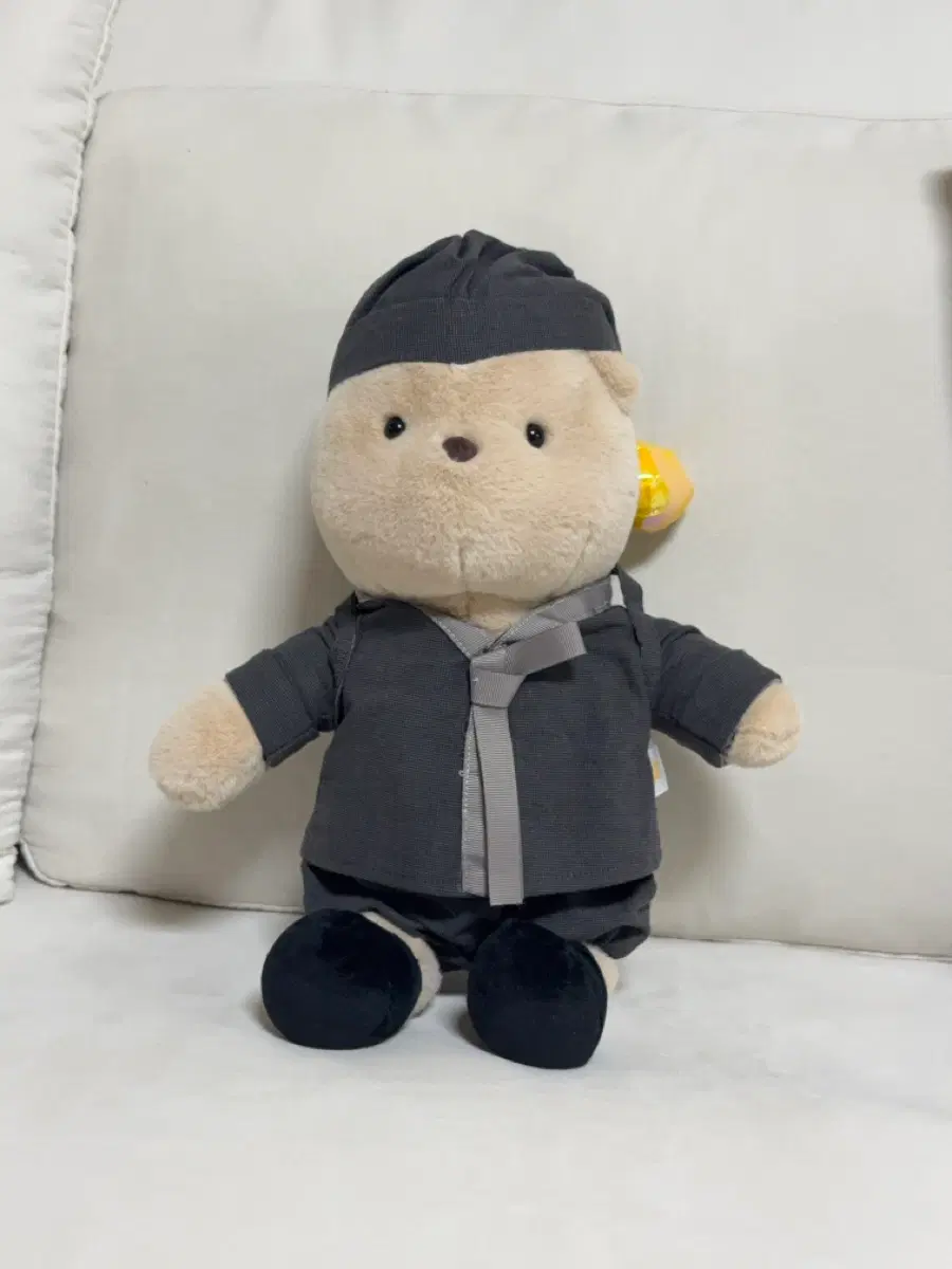 동자승 곰돌이 스님 인형
