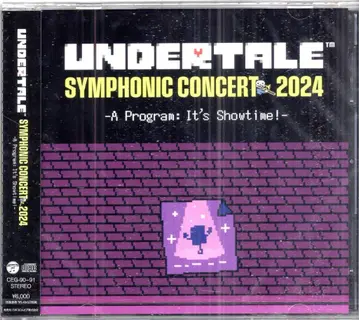 게임 CD UNDERTALE SYMPHONIC CONCERT 2024 A