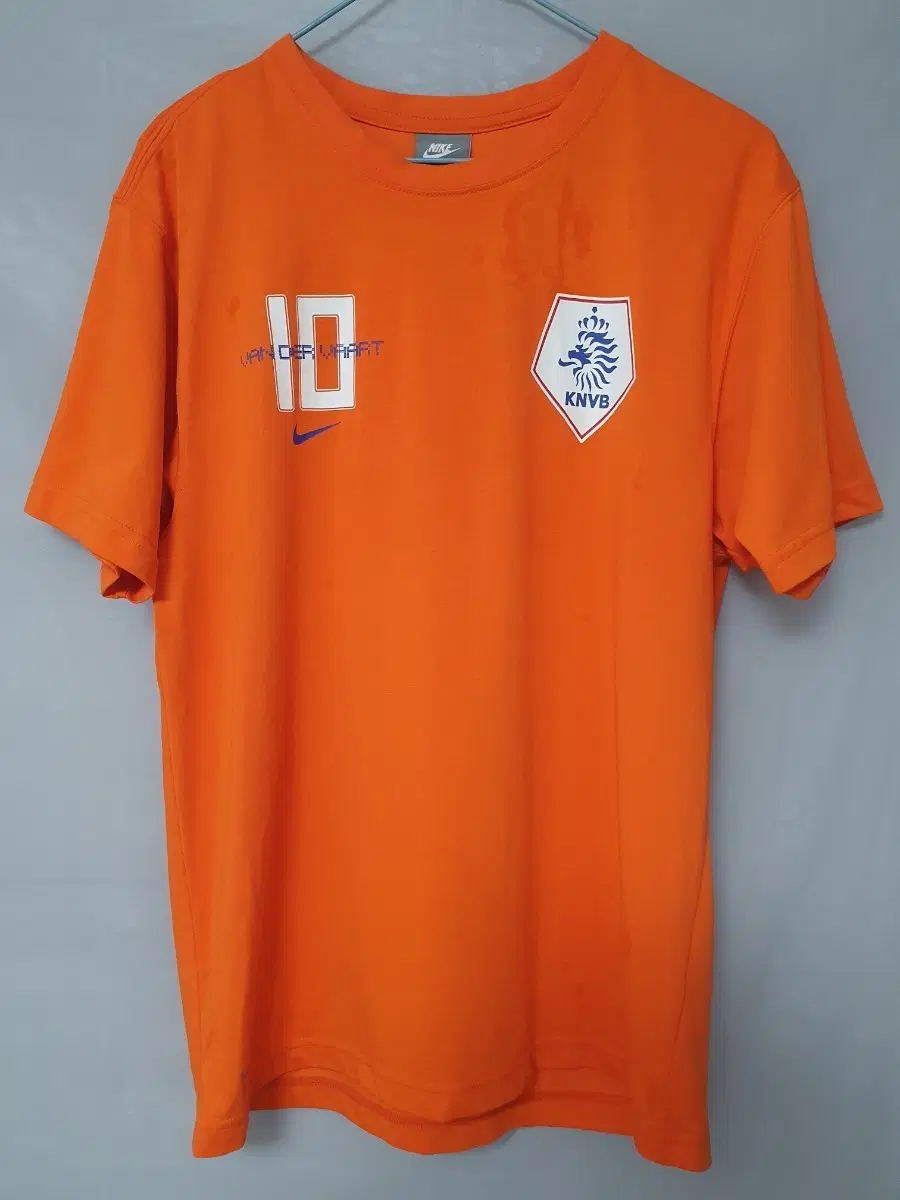나이키 네덜란드 축구 국가대표팀 반데르바르트 10번 유니폼