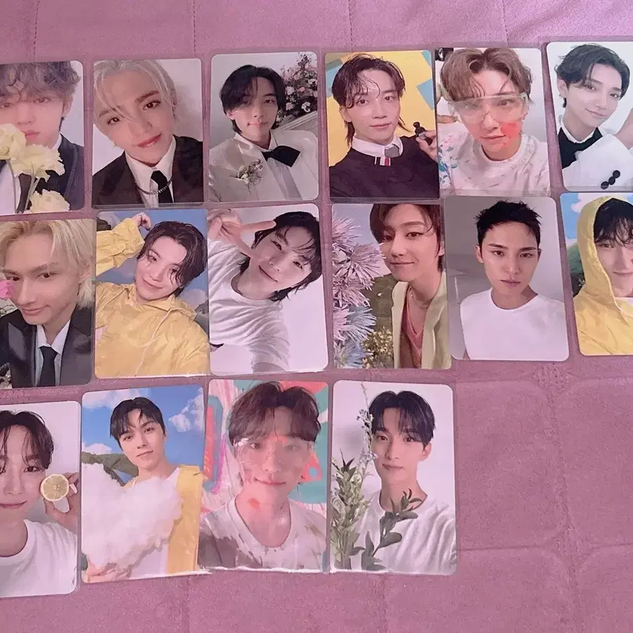 세븐틴 포카 일괄판매
