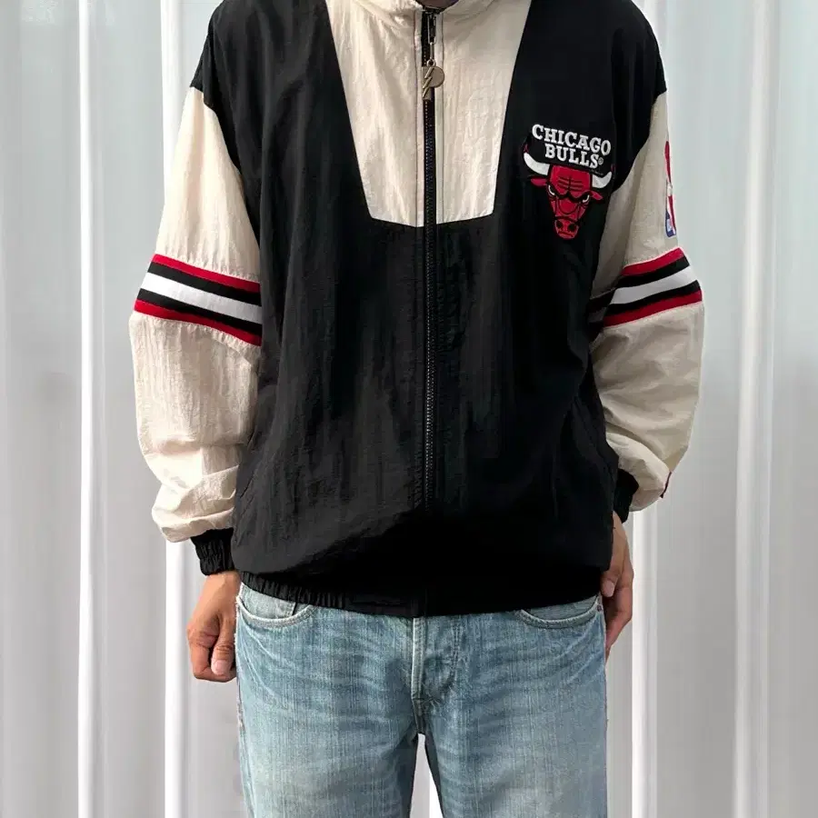 [M]pro player 90s 시카고 불스 NBA 바람막이