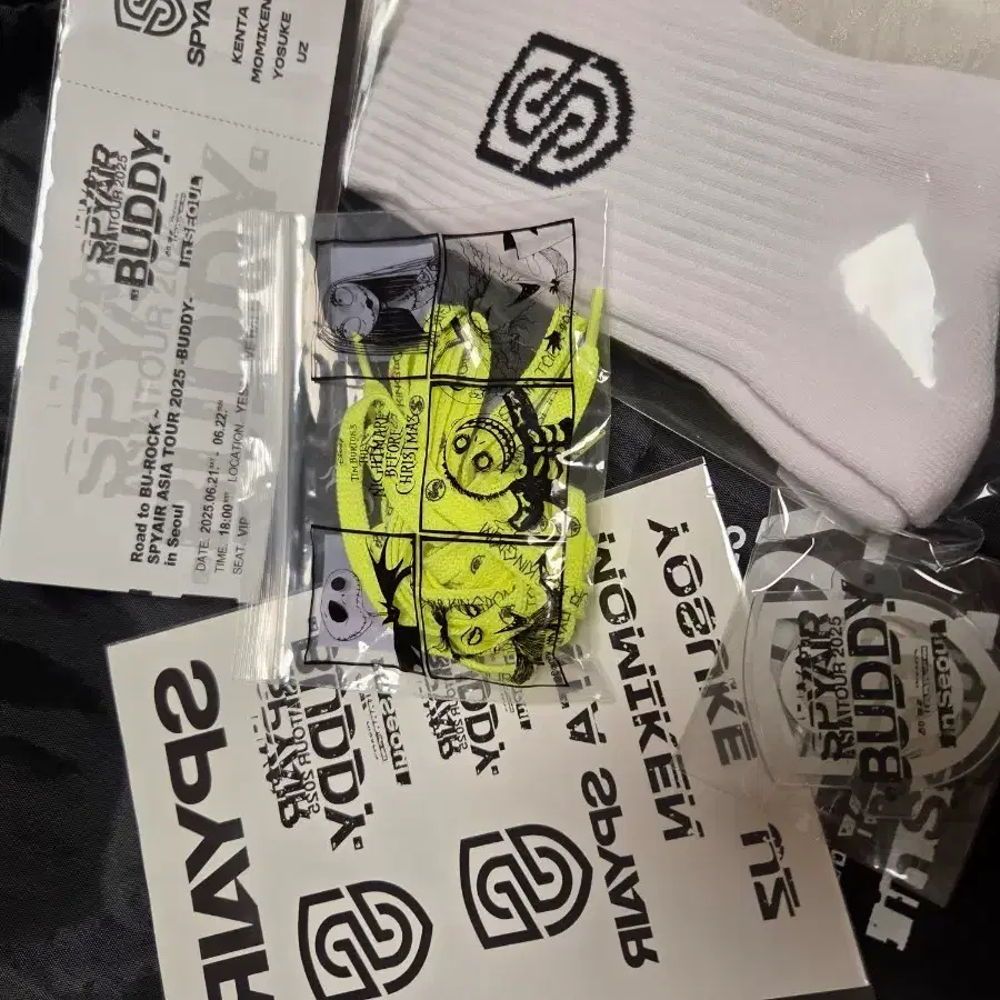 스파이에어 SPYAIR 버디 투어 VIP 특전+신발끈