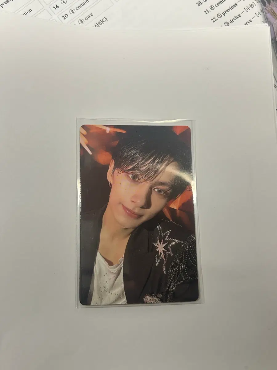 세븐틴 준 헤븐 포토카드