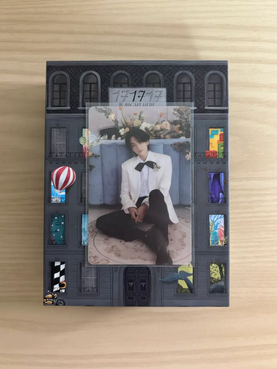 세븐틴 17 is right here 키트 버전 앨범 및 정한 포카 양도