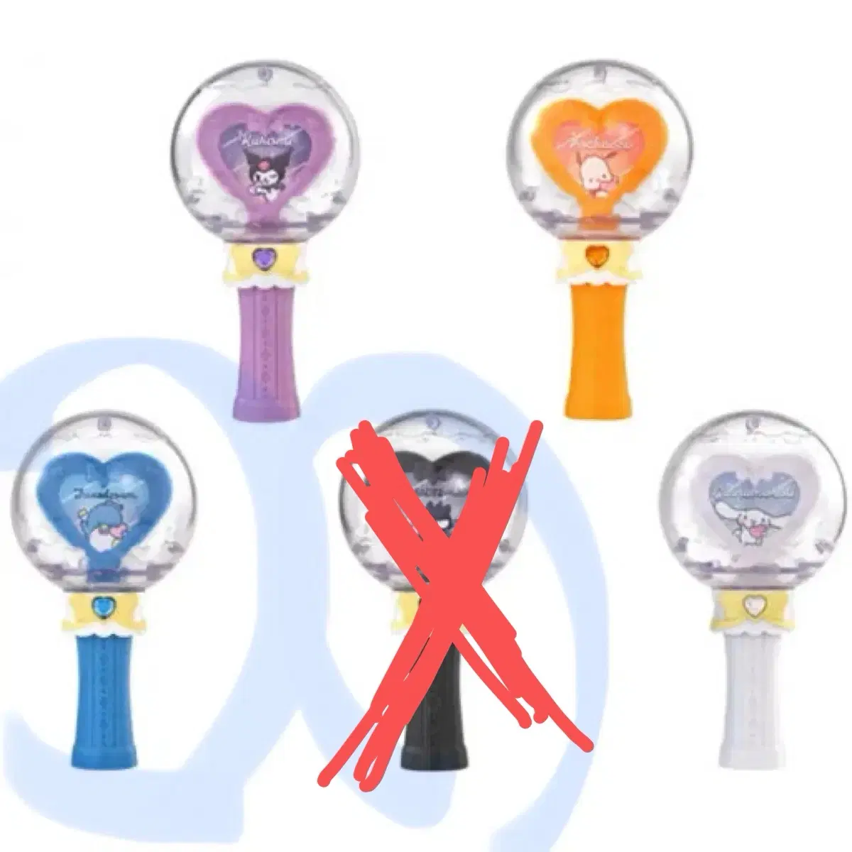 산리오 응원봉 가챠