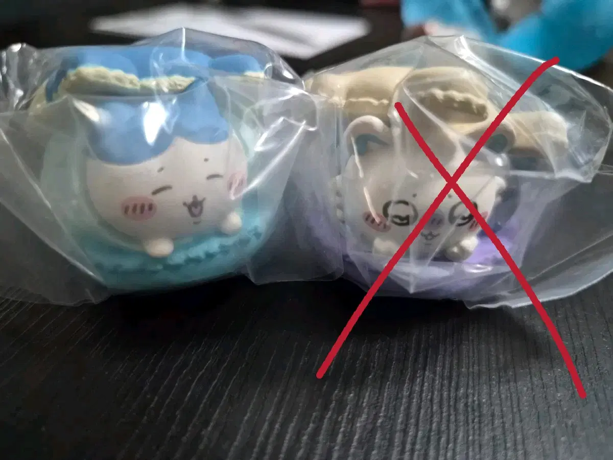 치이카와 (먼작귀) 마카롱 피규어 하치와레