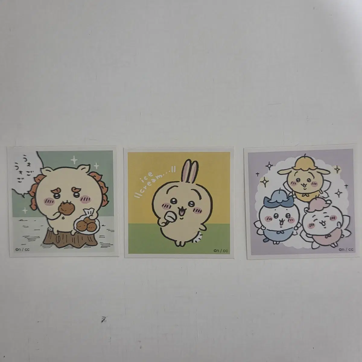 먼작귀 시크릿 레트로 스티커