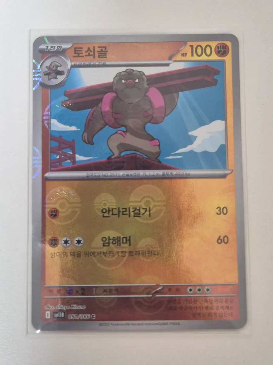 고. 포켓몬카드 토쇠골 몬스터볼