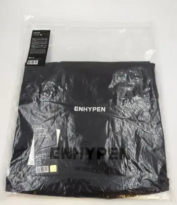 ENHYPEN L/S TEE 02 블랙/사이즈 L