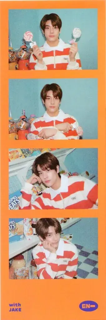 ENHYPEN 2021GGU GGU PACKAGE JAKE 포토그레이 카드