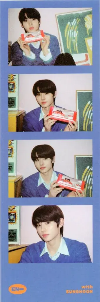 ENHYPEN 2021GGU GGU PACKAGE SUNGHOON 포토그레이 카드