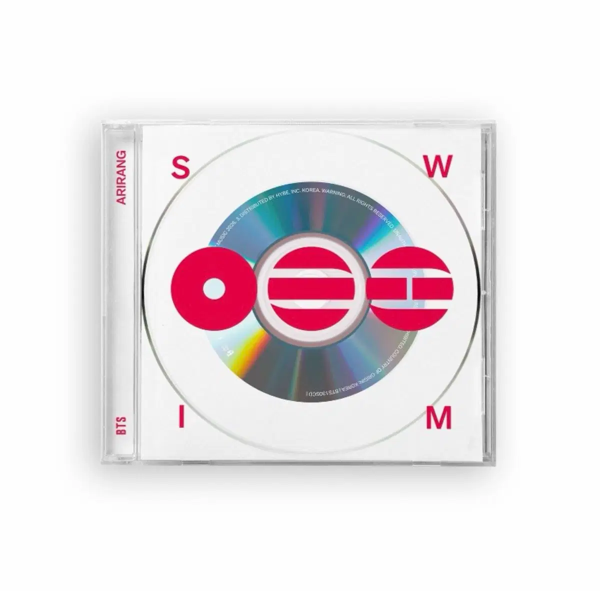 BTS 아리랑 스윔CD 미국한정 새상품