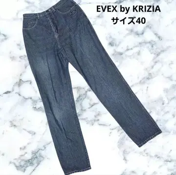 EVEX by KRIZIA 데님 팬츠 청바지 사이즈 40 면 100%