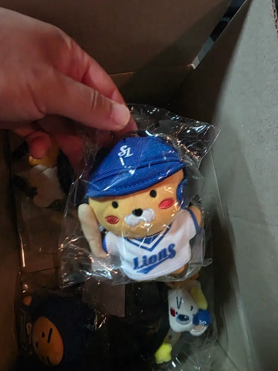 삼성라이온즈 타자 라이언  키링 팝니다미개봉새상품