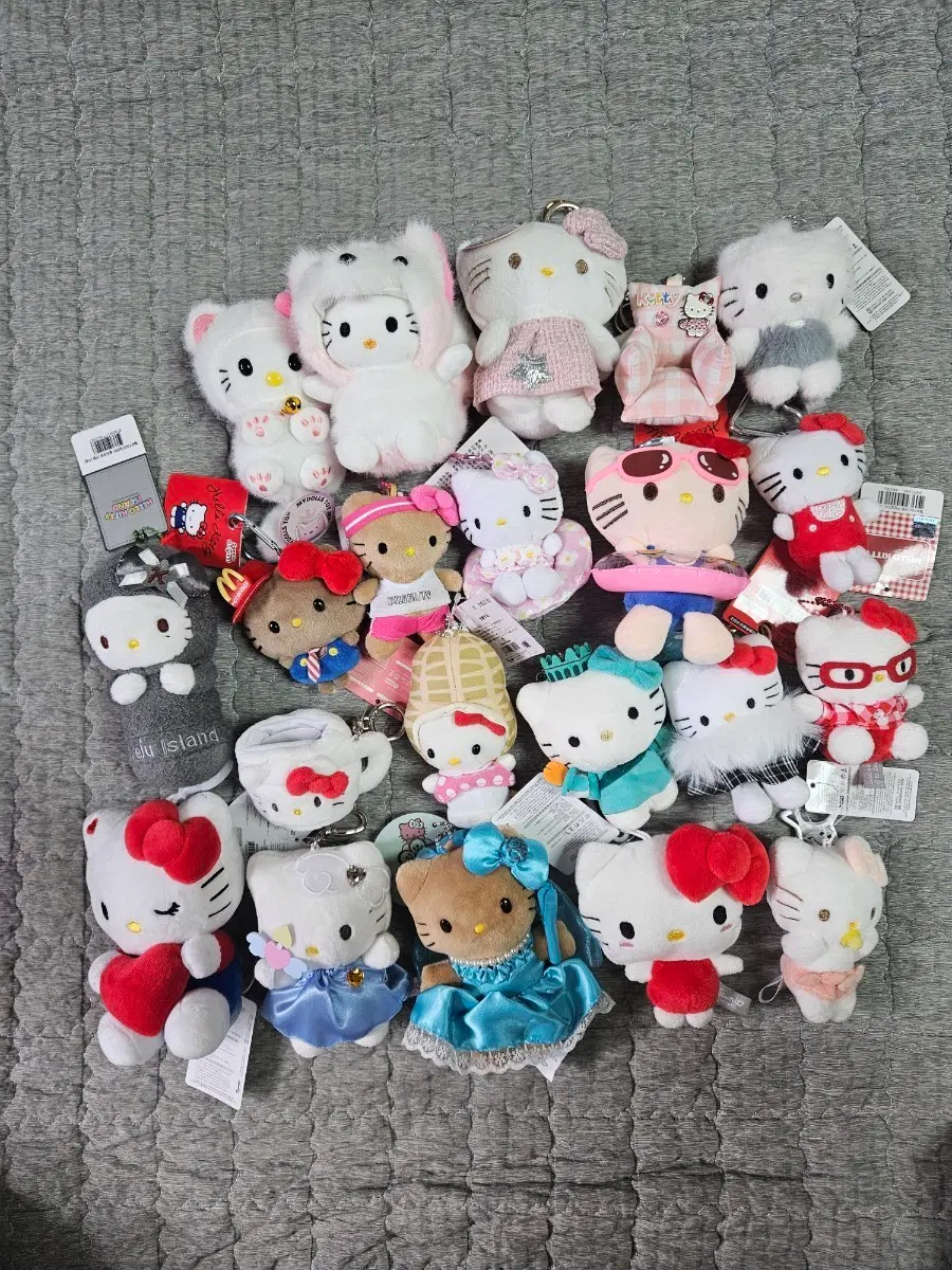 헬로키티 키티 인형 키링