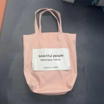beautiful people 토트백 핑크