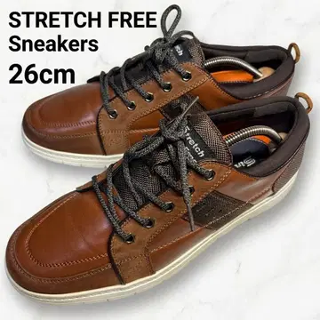 Stretch Free 스트레치 프리 스니커즈 브라운 26