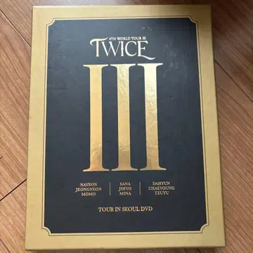 TWICE 4TH WORLD TOUR III IN SEOUL DVD