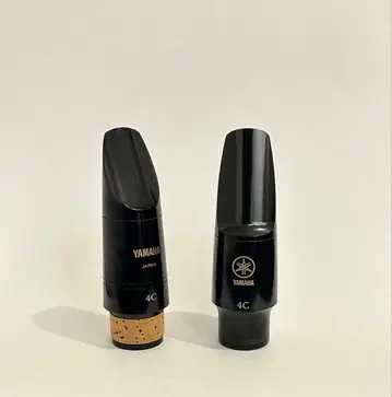알토 색소폰과 클라리넷 마우스피스 야마하 4C 2개 세트