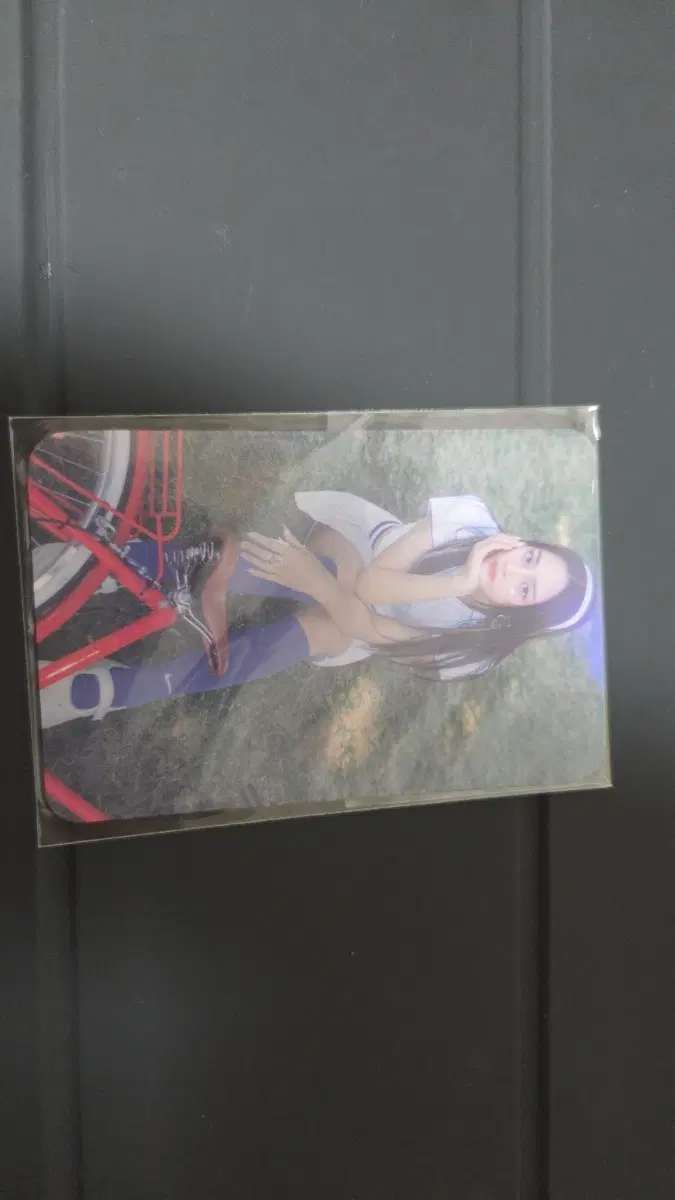 뉴진스 민지 알라딘 특전 홀로그램 포토카드