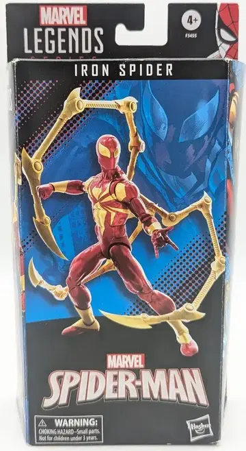 HASBRO (액션 피규어) 스파이더맨 아이언 스파이더 6인치
