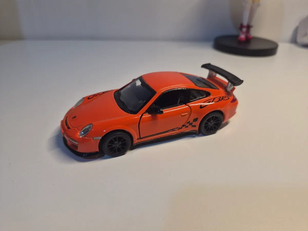 포르쉐 911 GT3 RS 주황색 미니카