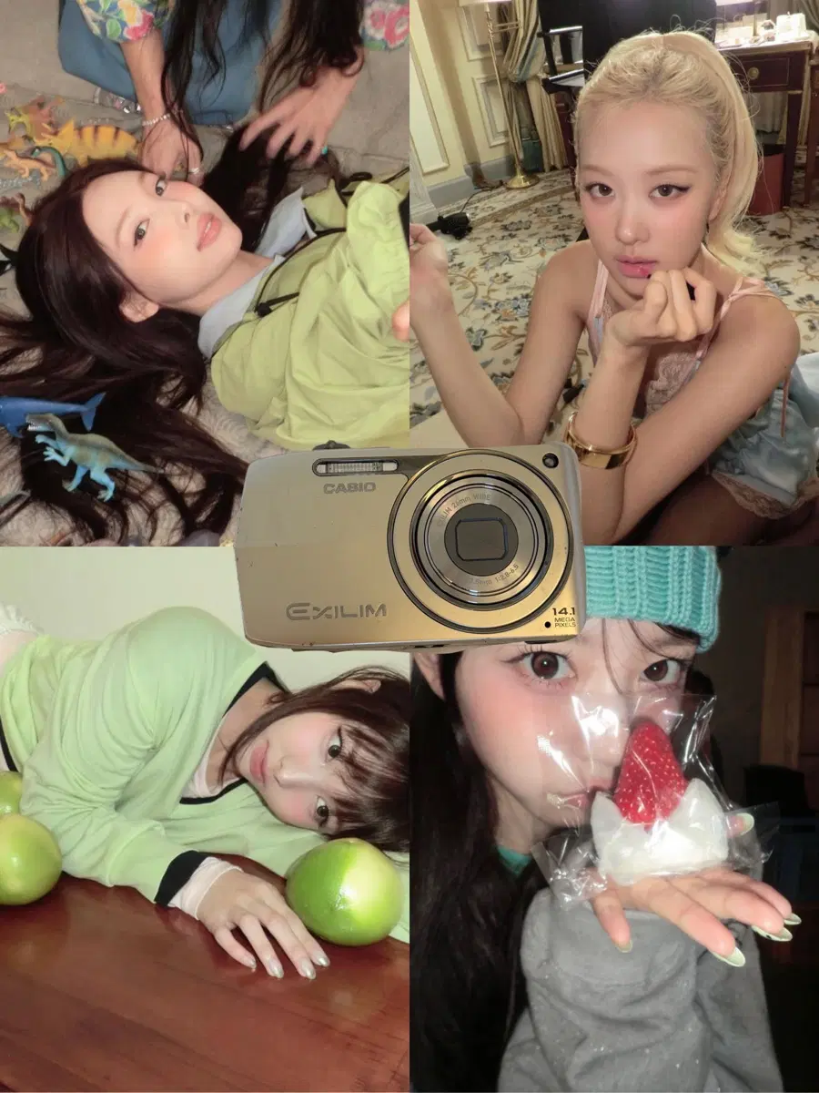 (나연 로제 디카) 카시오 EX-Z2300 디카 (작례O)