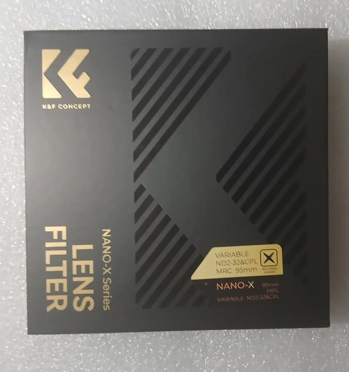 K&F Concept 95mm NANO-X 가변 ND2-32+CPL 필터 (새상품)