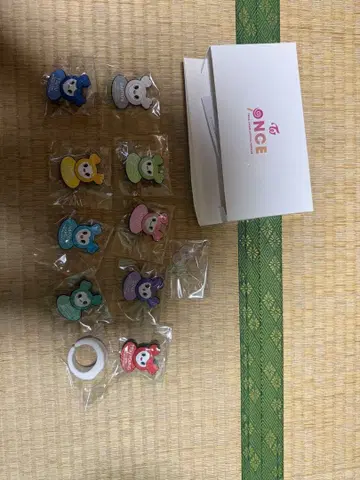 TWICE LOVELY 응원봉용 마스코트 9종 세트