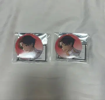 윈브레 WIND BREAKER 콜라보 카페 본점 캔뱃지 소방준비 2개