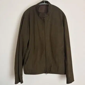 UNITED ARROWS 스웨이드라이크 싱글 라이더 자켓 M