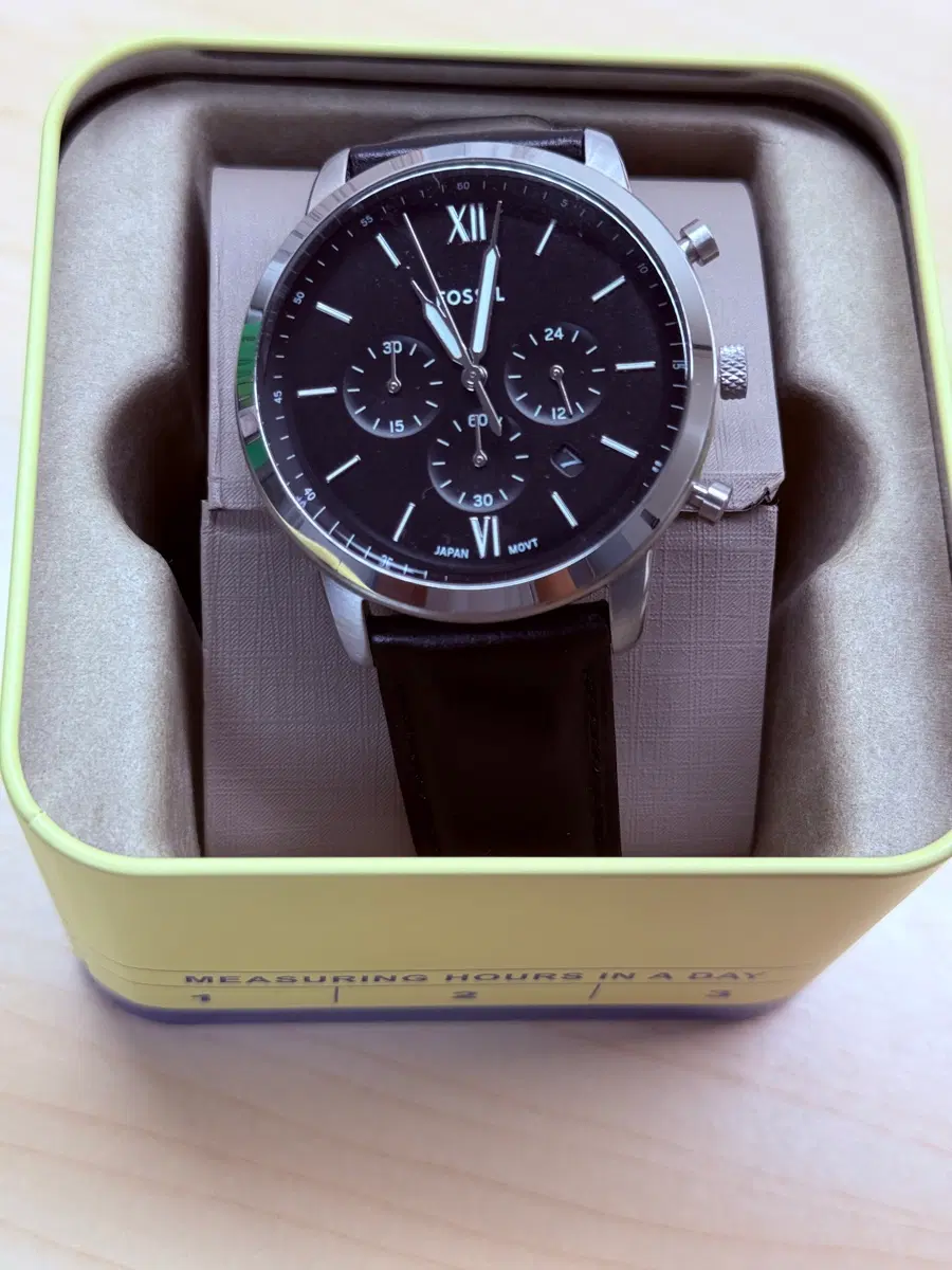FOSSIL 가죽시계