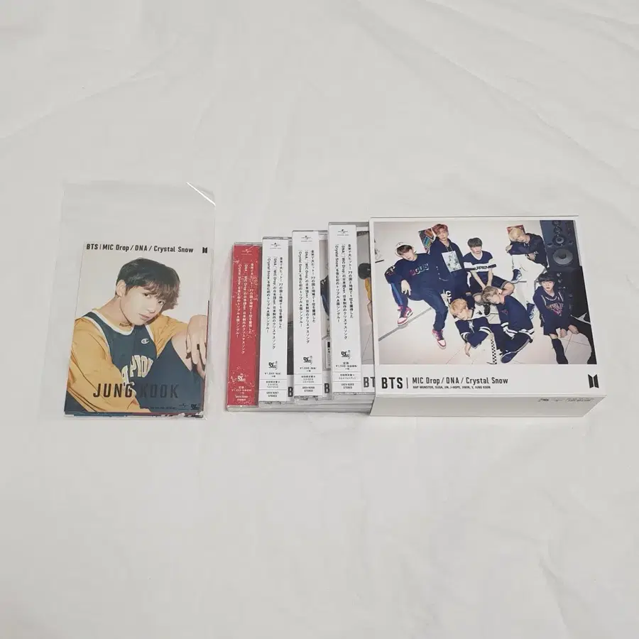 미개봉 MICDrop DNA CrystalSnow 방탄소년단