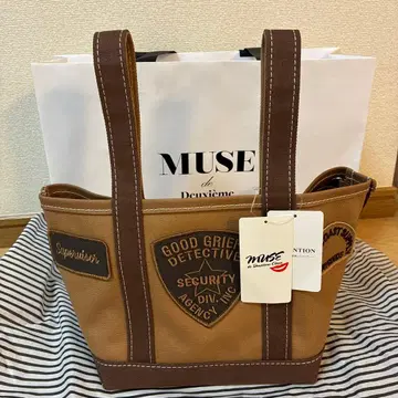 MUSE GOOD GRIEF! 패치 토트백 M