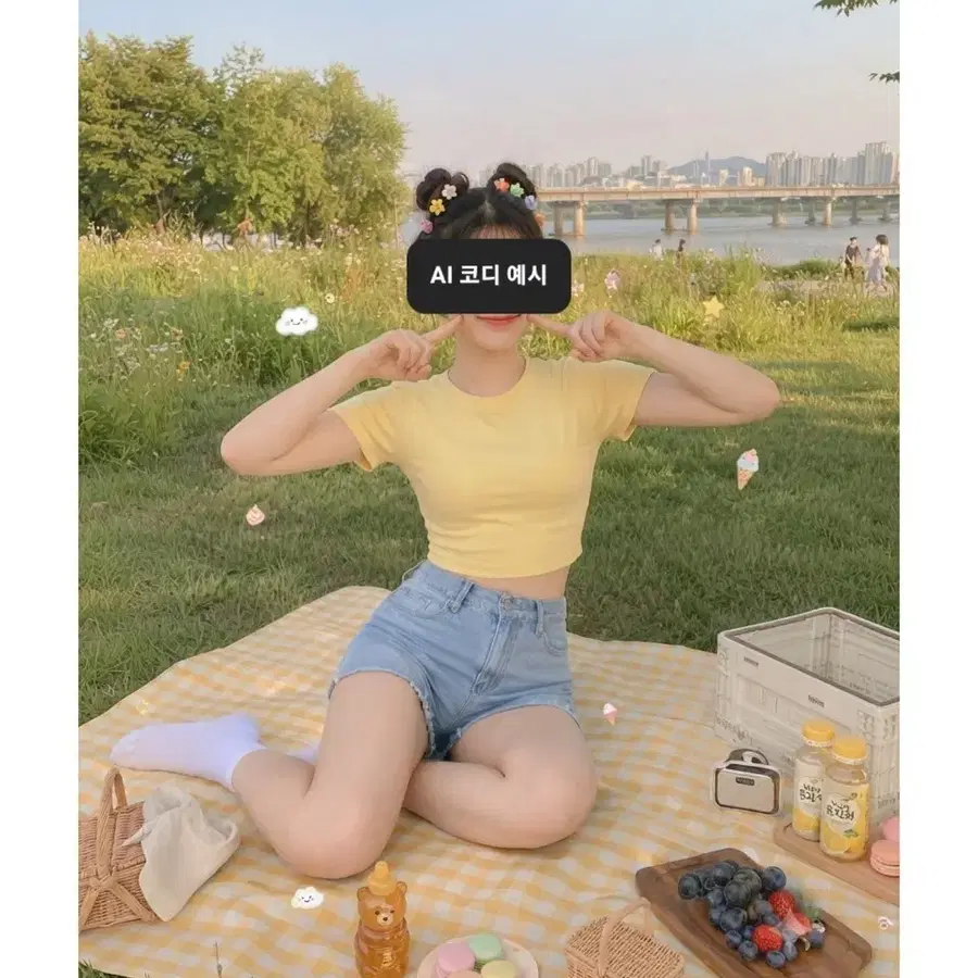 [무료배송] 레몬색 크롭티 (XS/S/M, 44/55/66, 80/85/90 사이즈)