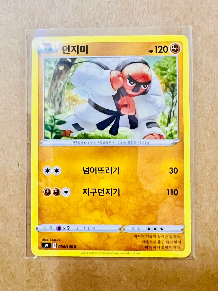 [포켓몬 카드] 던지미 (056/100, 커먼 C)