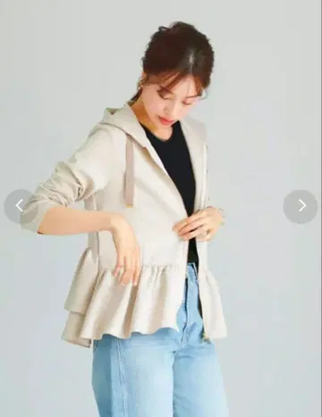 에밀리안 프릴 후드티 무적의 후드티