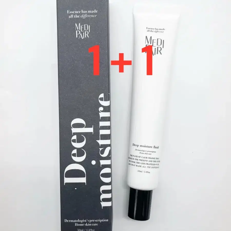 1+1(2개) 우체국당일발송 메디페어 딥모이처 플루이드 50ml 물광 피부 에센스 세럼