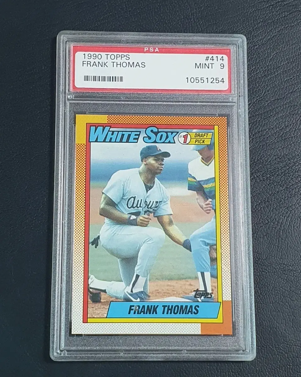 1990 탑스 루키카드 프랭크 토마스 PSA 9 Topps Frank Thomas RC MLB