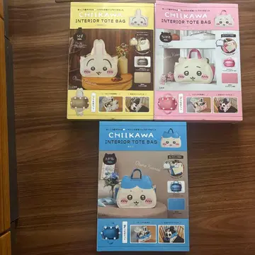 CHIIKAWA 인테리어 토트백 우사기 치이카와 (먼작귀) 하치와레