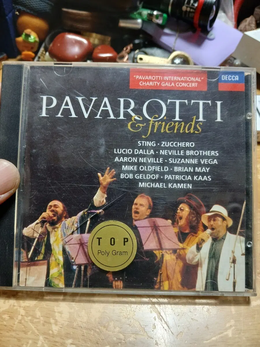 파바로티 앤 프렌즈 라이브 CD