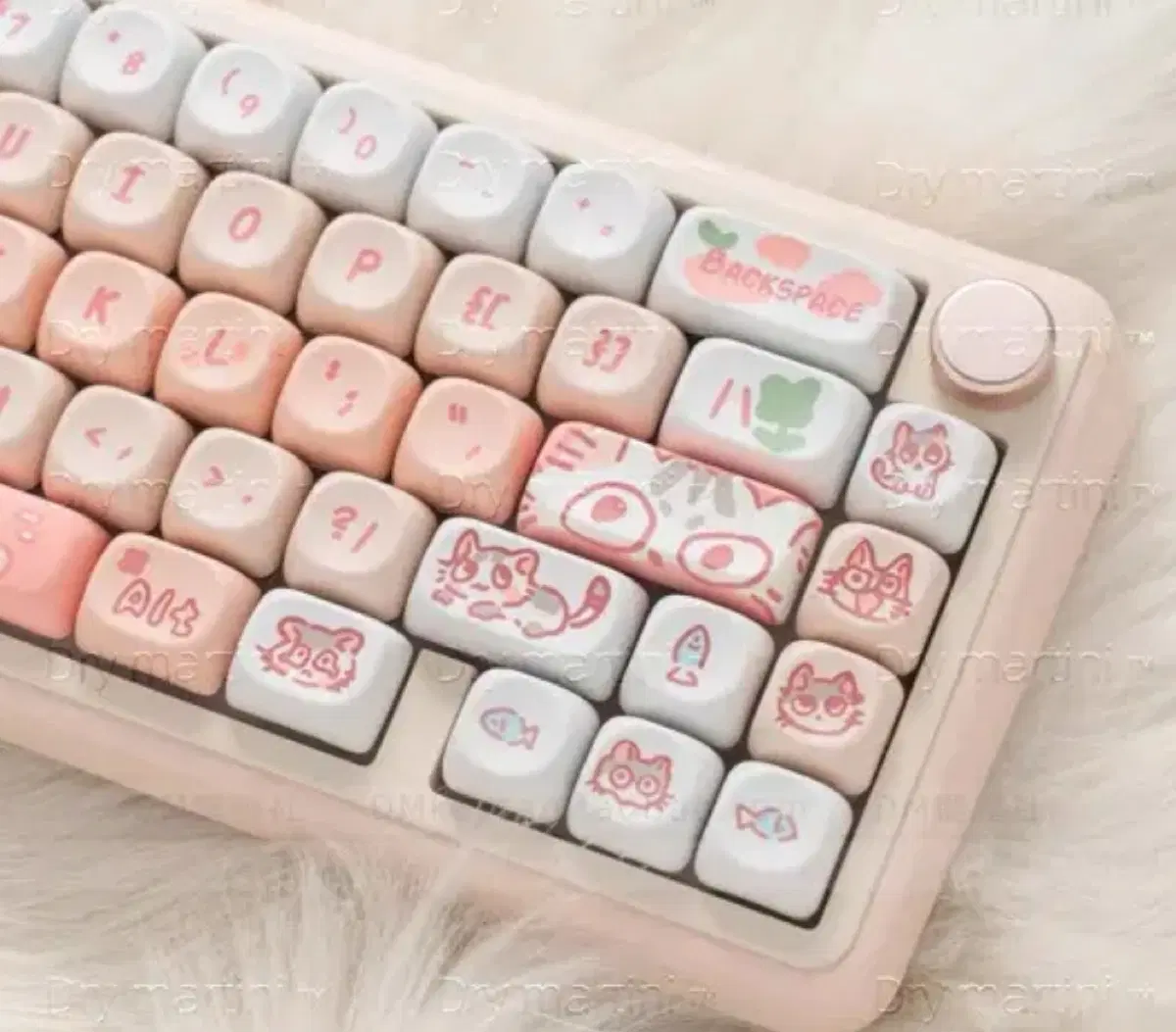 키보드 MOA 키캡 pbt 132키