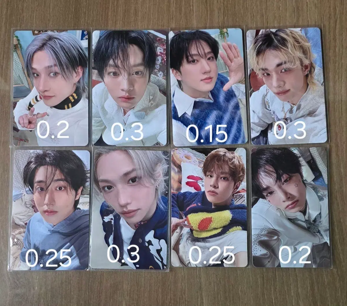 스트레이키즈 방찬 리노 창빈 현진 한 필릭스 승민 아이엔 팬미팅 팬즈 4만원 포카