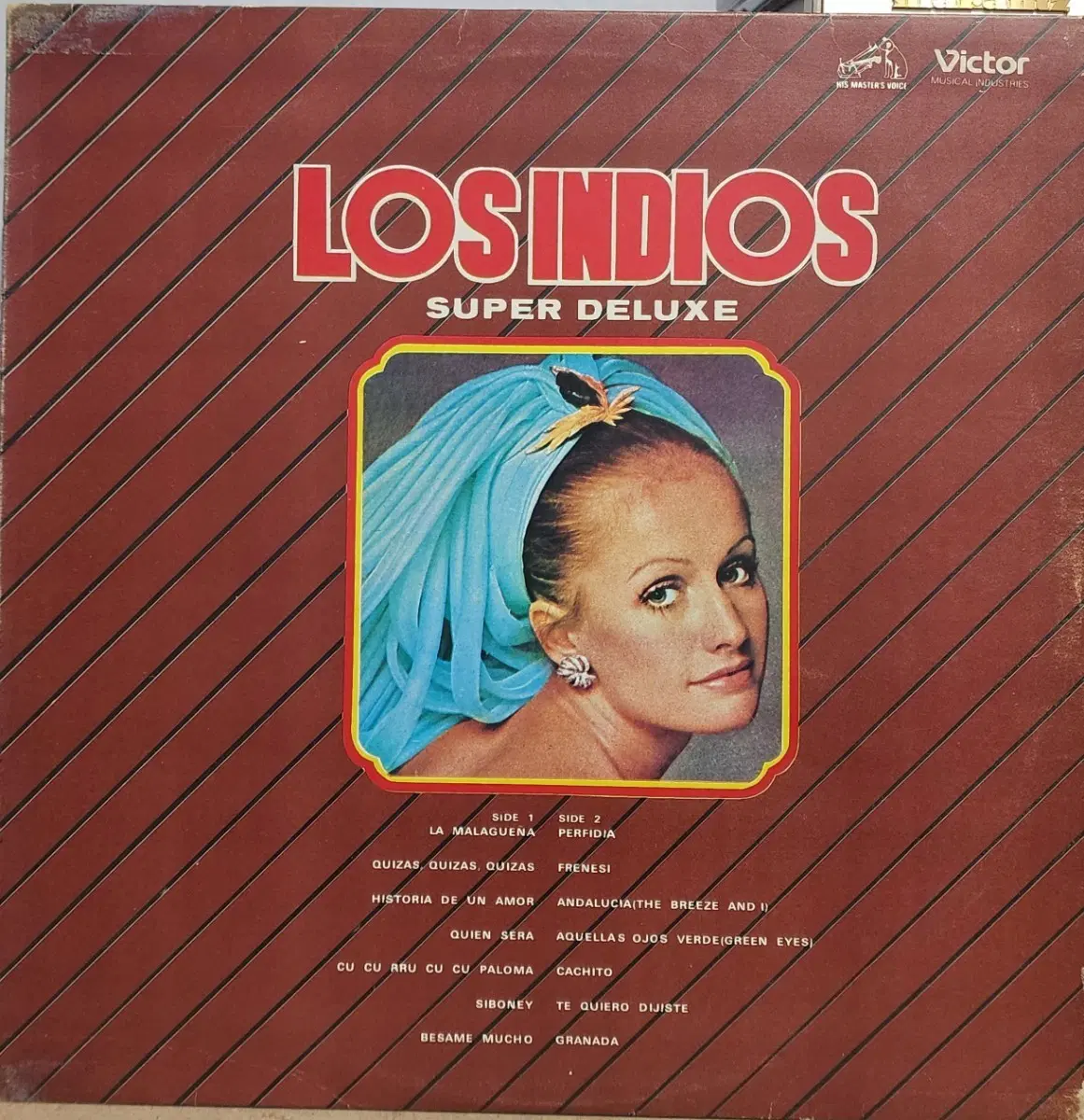 Mixed Latin Vocal Masterpiece Los Indios LP