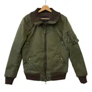 단델 DD cropped studded MA-1 jacket (KHAKI) | 점퍼 | 번개장터 중고거래