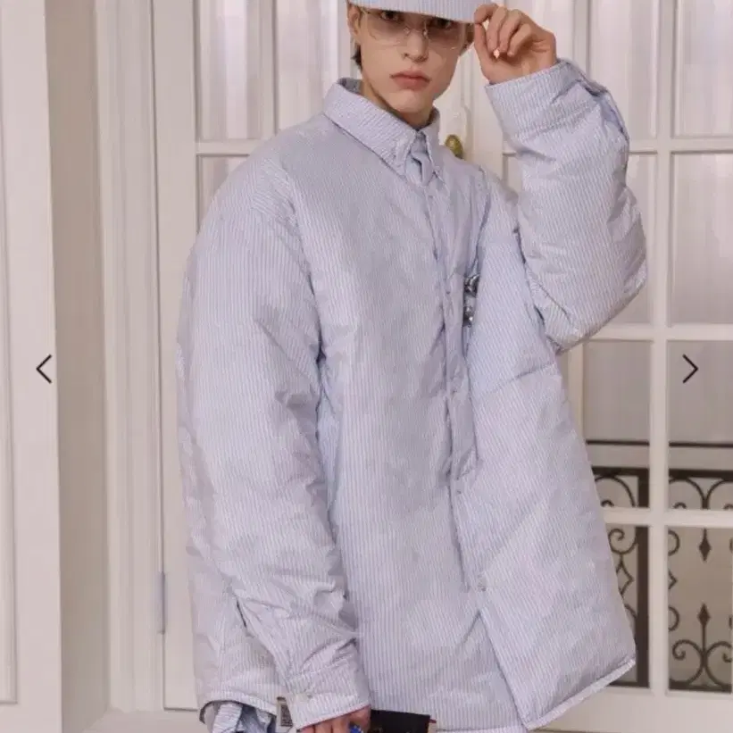 (마지막 가격)stu 패딩 셔츠L